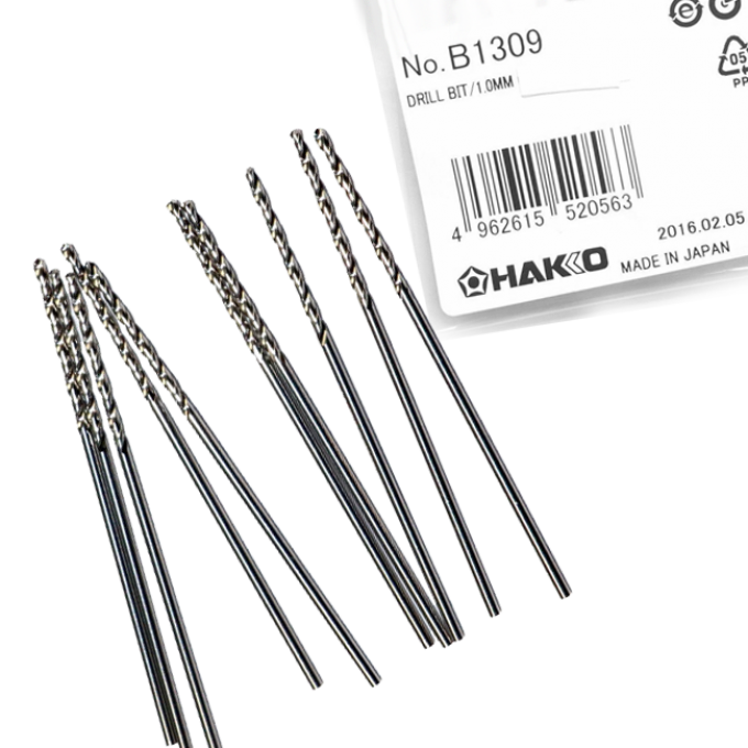 Дрель 1 мм HAKKO для FR-300/401 (10 шт. в комплекте) B1309