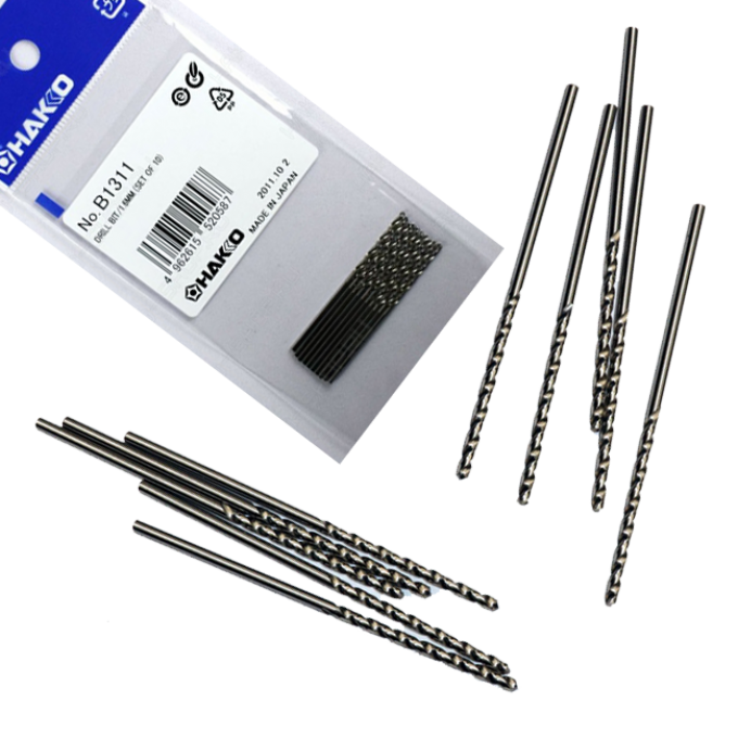 Дрель 1,6 мм HAKKO для FR-300/403 (10 шт. в комплекте) B1311