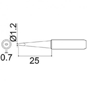 Наконечник HAKKO 900M-T-1.2LD