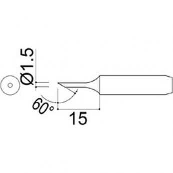 Наконечник HAKKO 900M-T-1.5CF
