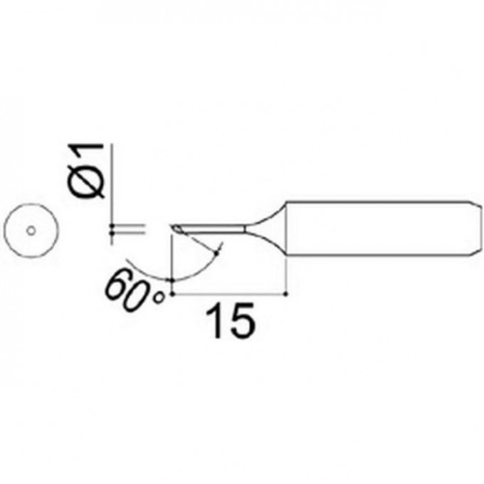 Наконечник HAKKO 900M-T-1CF
