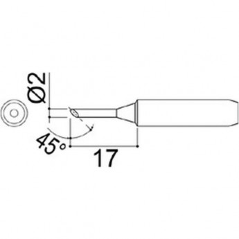 Наконечник HAKKO 900M-T-2C