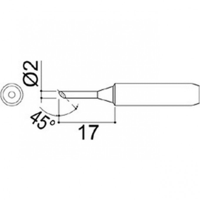 Наконечник HAKKO 900M-T-2C