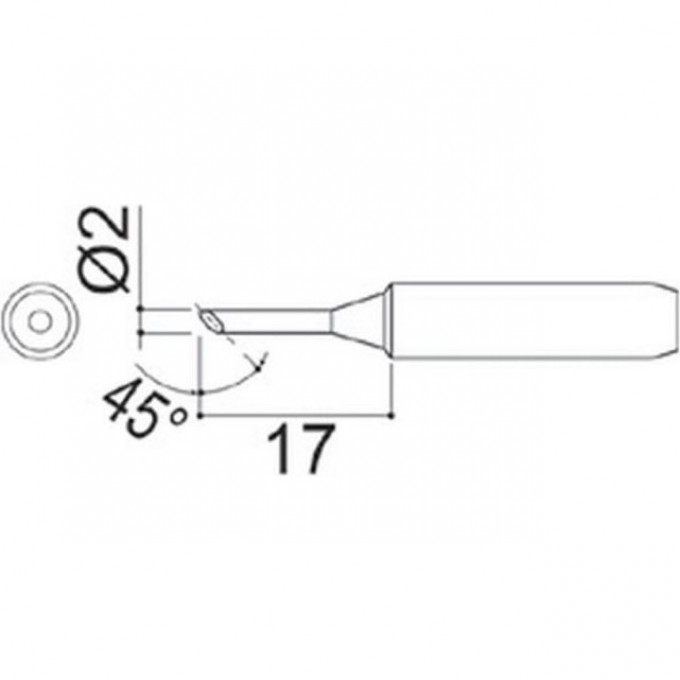 Наконечник HAKKO 900M-T-2CF
