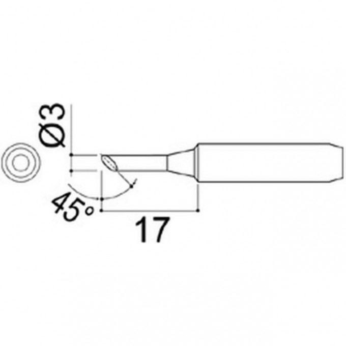 Наконечник HAKKO 900M-T-3CF