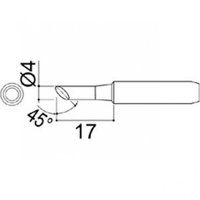 Наконечник HAKKO 900M-T-4CF