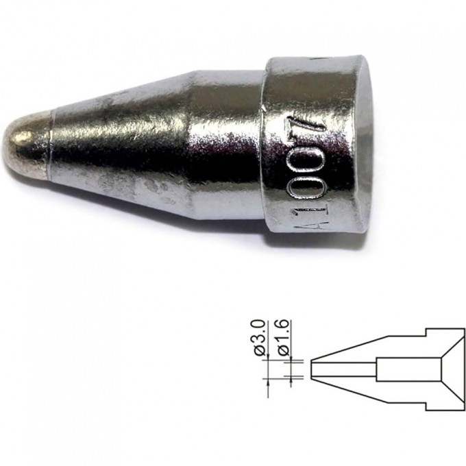 Наконечник HAKKO для HAKKO 474, 701, 702 A1007
