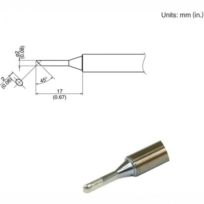 Наконечник HAKKO для HAKKO DASH FX-650 T34-C2