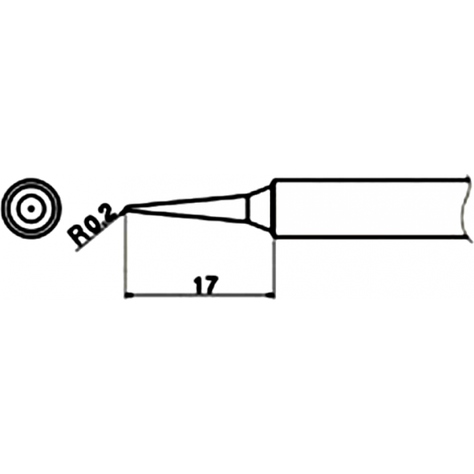 Наконечник HAKKO для HAKKO DASH FX-650 T34-I