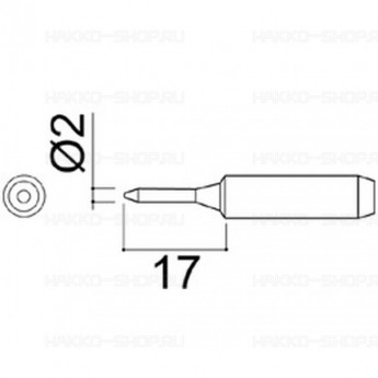 Наконечник HAKKO N452-T-SB для паяльников DASH