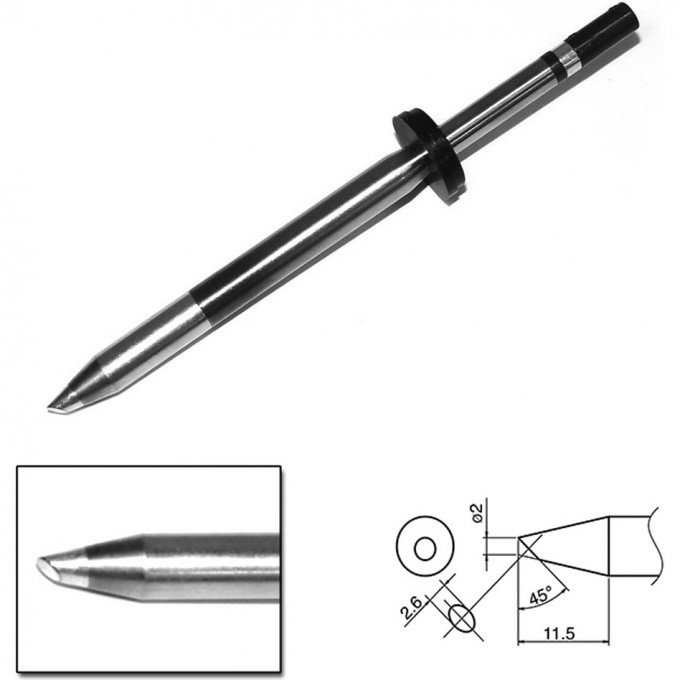 Наконечник HAKKO для станции FX-801 T33-SSBC2