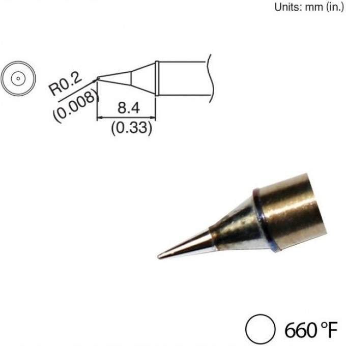 Наконечник HAKKO для станций FX-100 (350℃) T31-03I