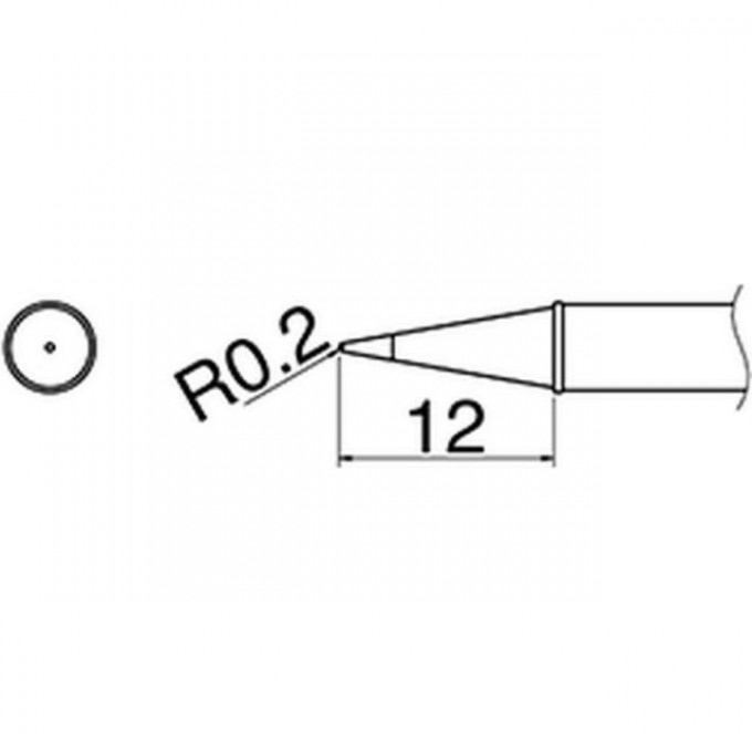 Наконечник HAKKO для станций FX-100 (400℃) T31-02BL