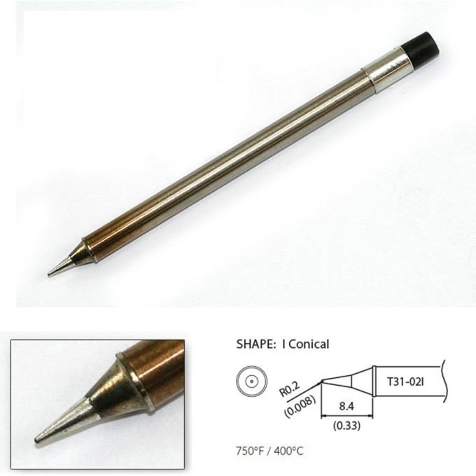 Наконечник HAKKO для станций FX-100 (400℃) T31-02I