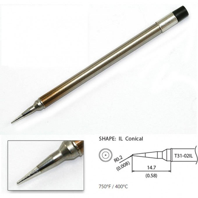 Наконечник HAKKO для станций FX-100 (400℃) T31-02IL