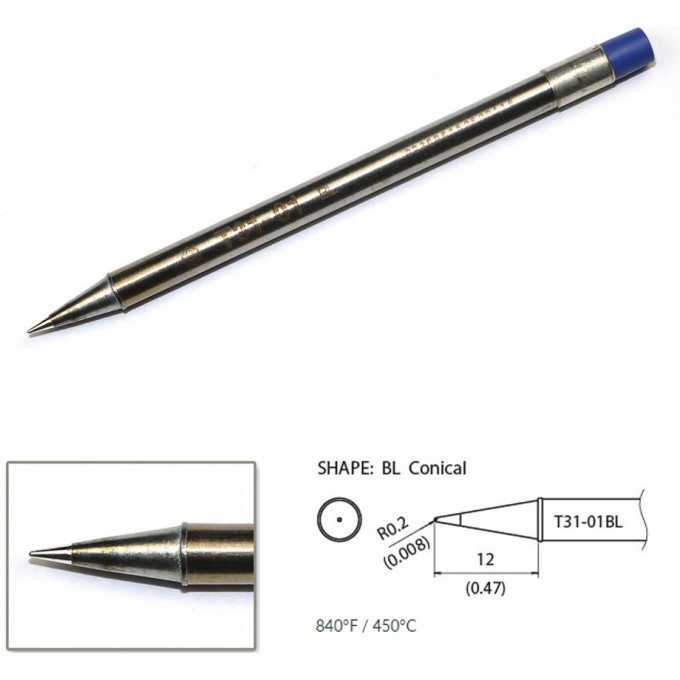 Наконечник HAKKO для станций FX-100 (450℃) T31-01BL
