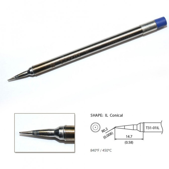Наконечник HAKKO для станций FX-100 (450℃) T31-01IL
