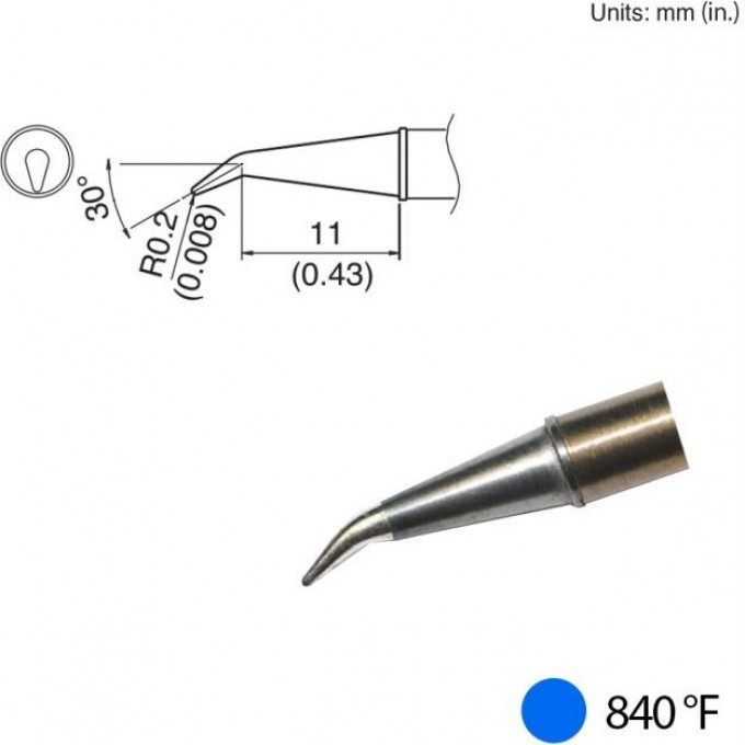 Наконечник HAKKO для станций FX-100 (450℃) T31-01J02