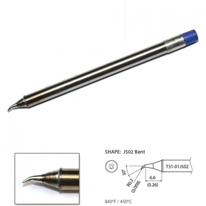 Наконечник HAKKO для станций FX-100 (450℃) T31-01JS02