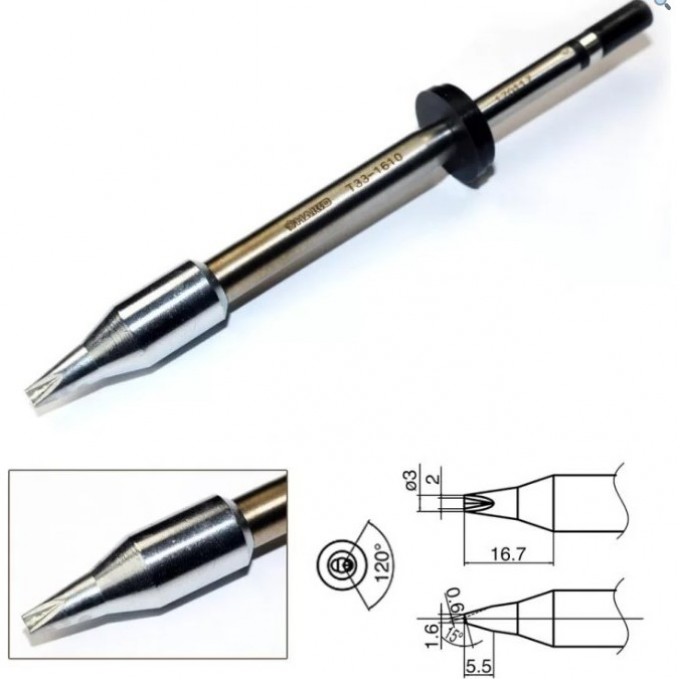 Наконечник HAKKO для станций FX-801 T33-1610