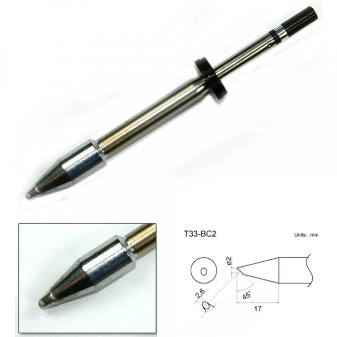 Наконечник HAKKO для станций FX-801 T33-BC2