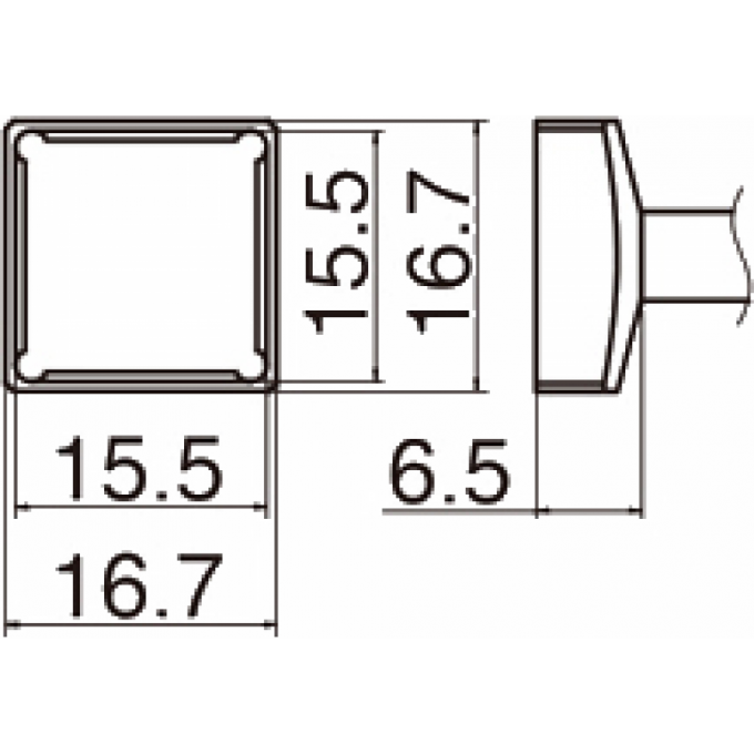 Наконечник HAKKO T12-1207
