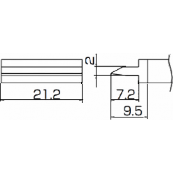 Наконечник HAKKO T12-1403