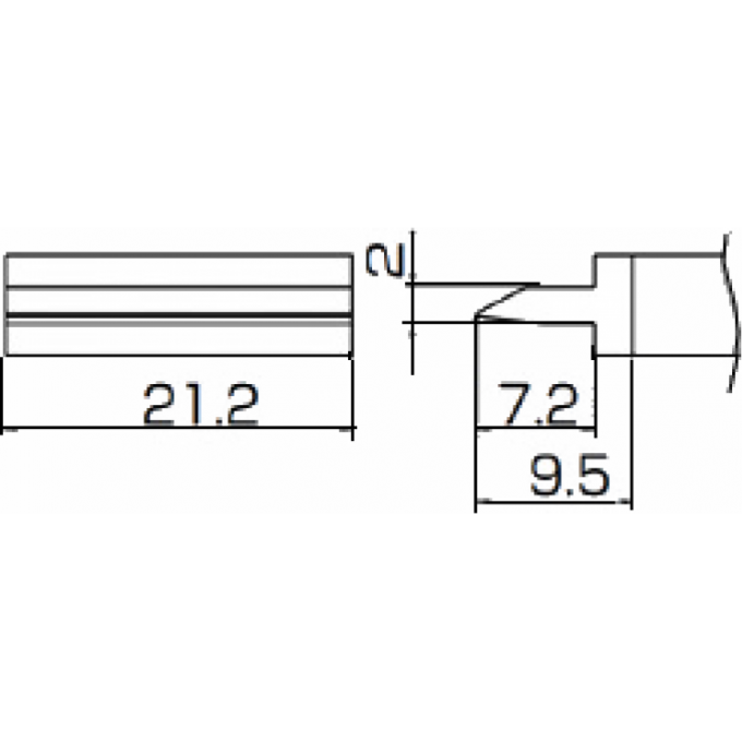 Наконечник HAKKO T12-1403