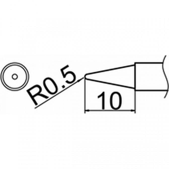 Наконечник HAKKO T12-B2