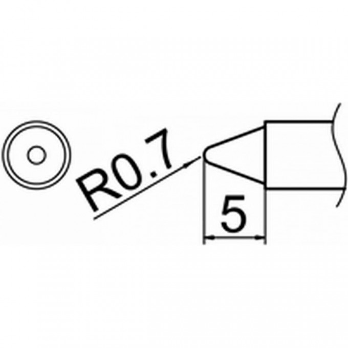 Наконечник HAKKO T12-B3