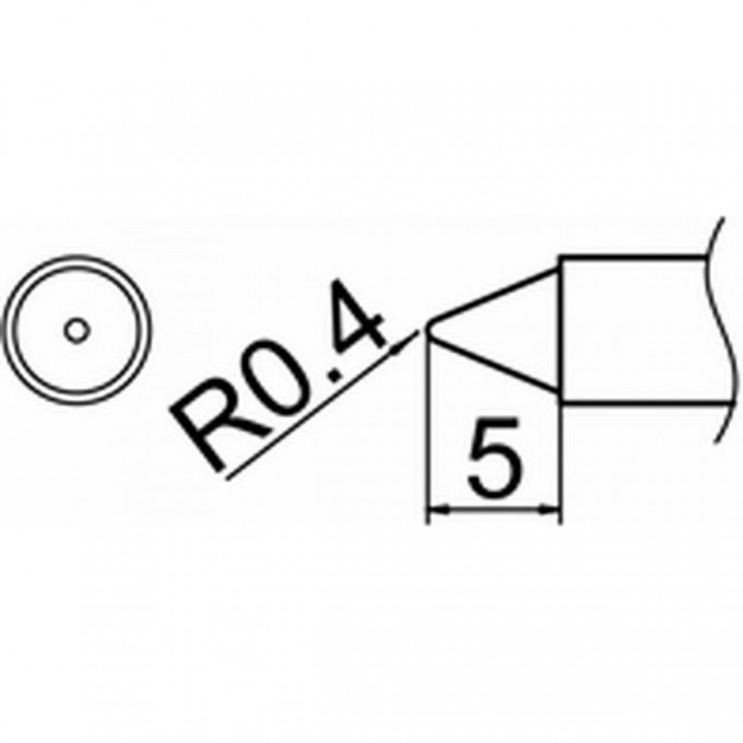 Наконечник HAKKO T12-B4