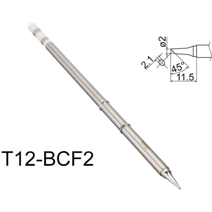 Наконечник HAKKO T12-BCF2
