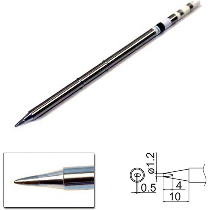 Наконечник HAKKO T12-D12Z