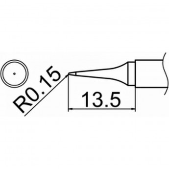 Наконечник HAKKO T12-ILS