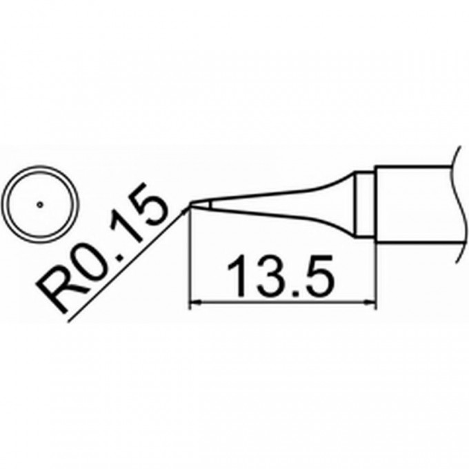 Наконечник HAKKO T12-ILS