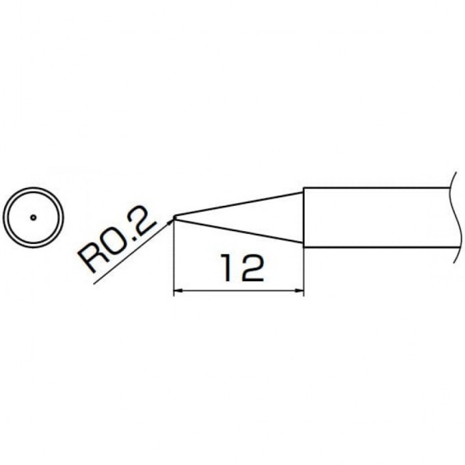 Наконечник HAKKO T13-BL
