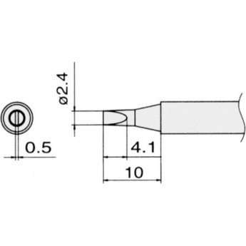 Наконечник HAKKO T13-D24