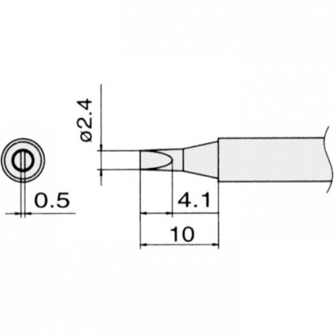 Наконечник HAKKO T13-D24