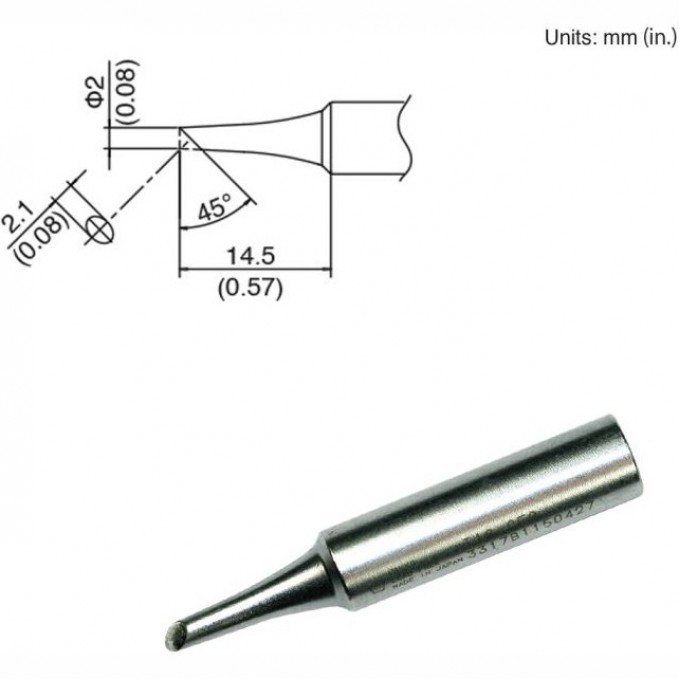 Наконечник HAKKO T18-CF2