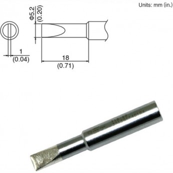 Наконечник HAKKO T18-S3