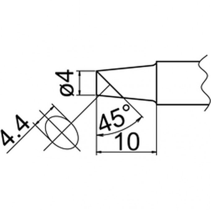Наконечник HAKKO T20-BC4