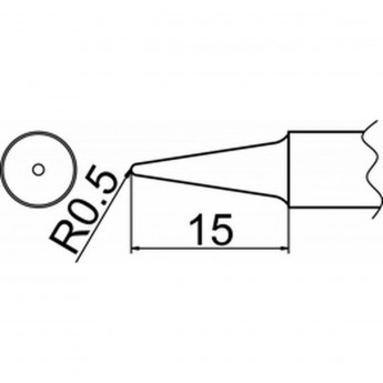 Наконечник HAKKO T20-BL2