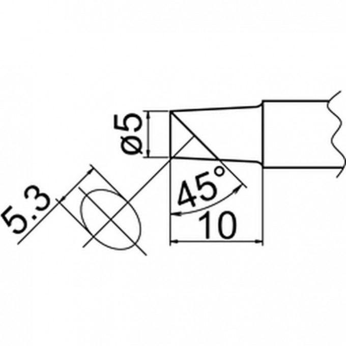 Наконечник HAKKO T20-C5