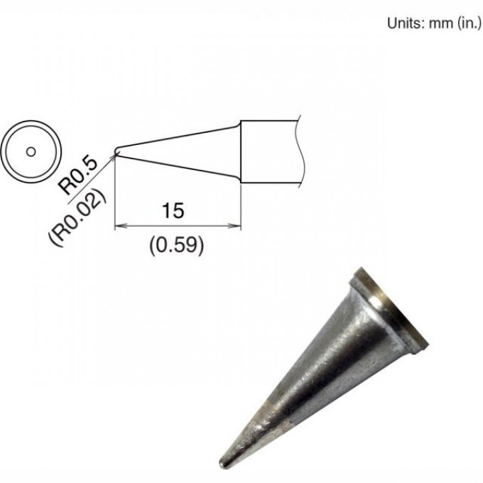 Наконечник HAKKO T22-BL2