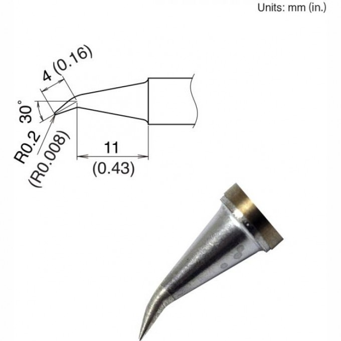 Наконечник HAKKO T22-J02