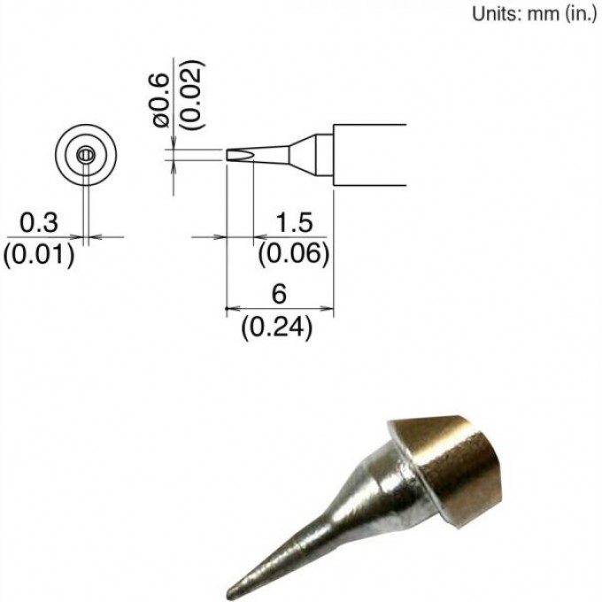 Наконечник HAKKO T30-D06