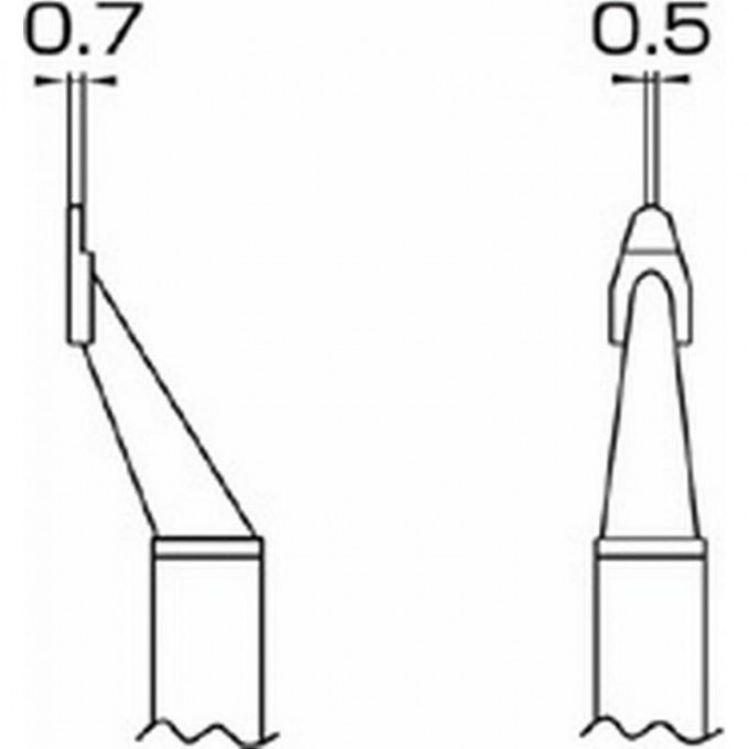 Наконечник HAKKO T8-1002