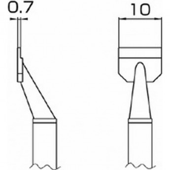 Наконечник HAKKO T8-1007
