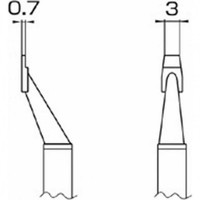 Наконечник HAKKO T8-1013