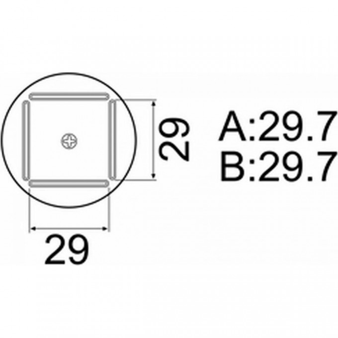 Сменная головка HAKKO для FR-803B, 28х28 мм A1129B